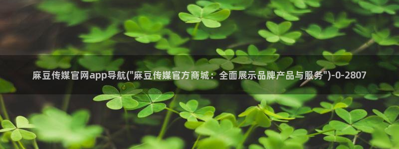 麻豆视频页面：麻豆传媒官网app导航(\