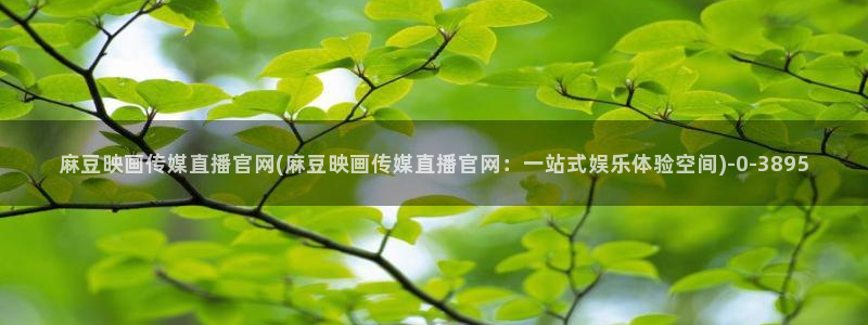 麻豆 最新在线看：麻豆映画传媒直播官网(麻豆映画传媒直播官网：一站式娱乐体验空间)