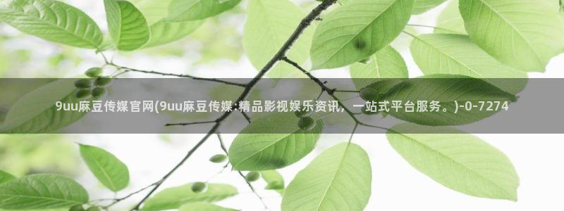 麻豆视频 短片资源：9uu麻豆传媒官网(9uu麻豆传媒:精品影视娱乐资讯，一站式平台服务。)